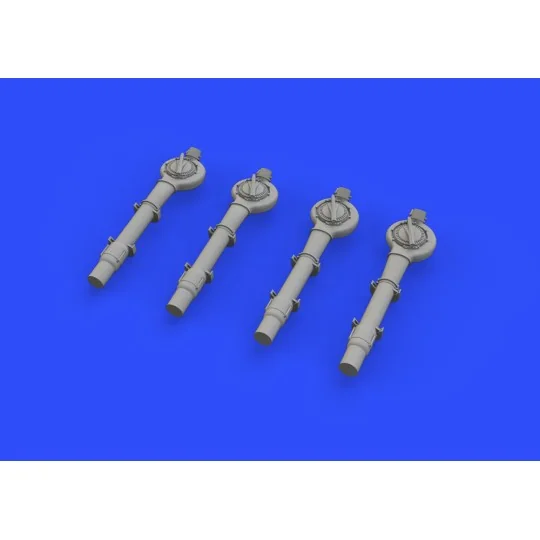 B-24 turbochargers f.Eduard, Hasegawa, 1/72 - Eduard Accessories 67...