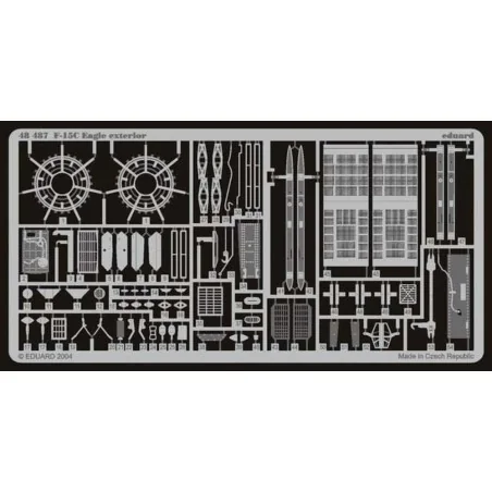 F-15C Eagle Exterior, 1/48 - Eduard Accessories 48487