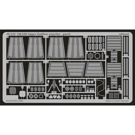 CH-53E Super Stallion exterior für Academy/MRC-Bausatz, 1/48 - Edua...