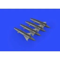 RS-2US missiles for MiG-21 for Eduard - Eduard Accessories 672191