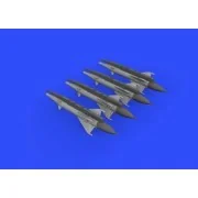 RS-2US missiles for MiG-21 for Eduard, 1/72 - Eduard Accessories 67...