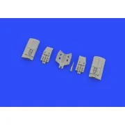 MiG-21MF airbrakes for Eduard, 1/72 - Eduard Accessories 672193
