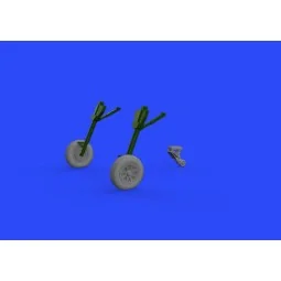 F6F wheels for Eduard, 1/72 - Eduard Accessories 672203