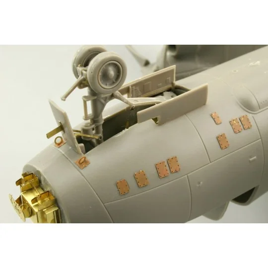 E-2C exterior für Kinetic, 1/48 - Eduard Accessories 48637