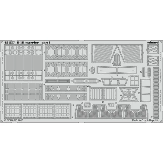 B-1B exterior for Revell, 1/48 - Eduard Accessories 48857