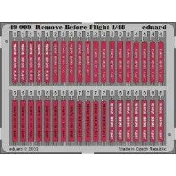 Remove Before Flight, 1/48 - Eduard Accessories 49009