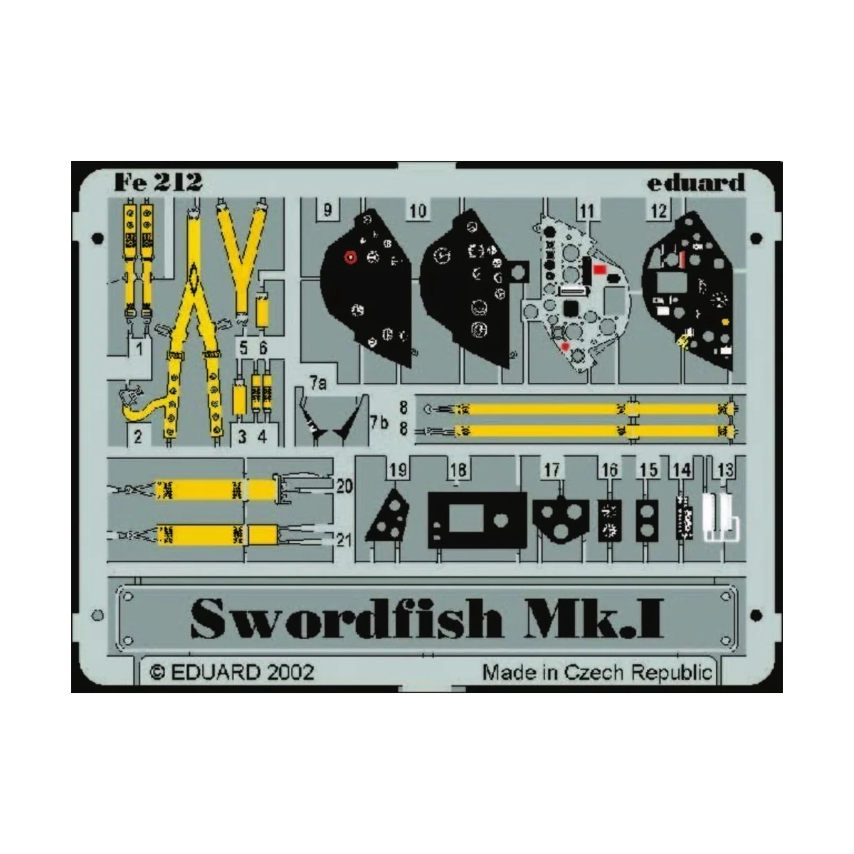 Swordfish Mk.I für Tamiya Bausatz, 1/48 - Eduard Accessories 49212