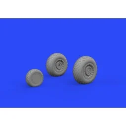 B-25 wheels for Hasegawa, 1/72 - Eduard Accessories 672206