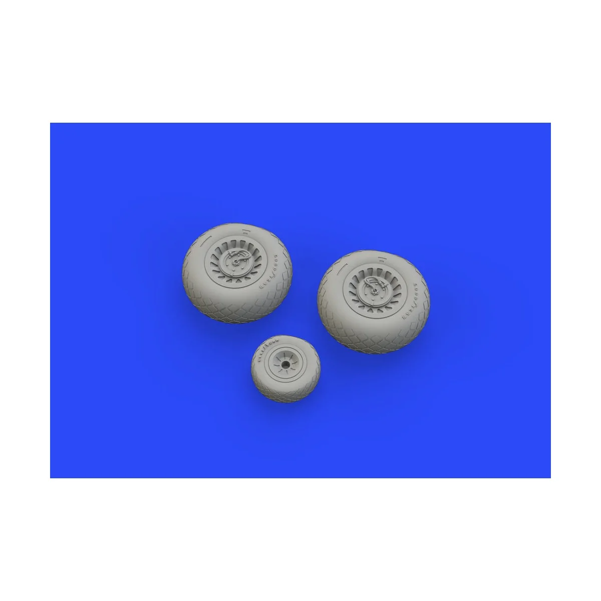 B-25 wheels for Hasegawa, 1/72 - Eduard Accessories 672206