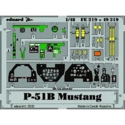 P-51B Mustang für Tamiya Bausatz, 1/48 - Eduard Accessories 49219 2