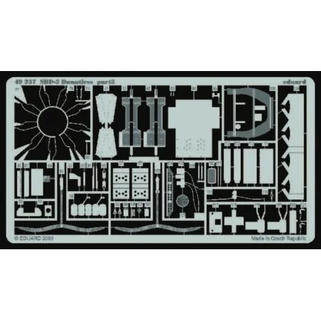 SBD-3 Dauntless für Hasegawa Bausatz, 1/48 - Eduard Accessories 49237