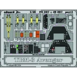 TBM-3 Avenger für Accurate Bausatz, 1/48 - Eduard Accessories 49287