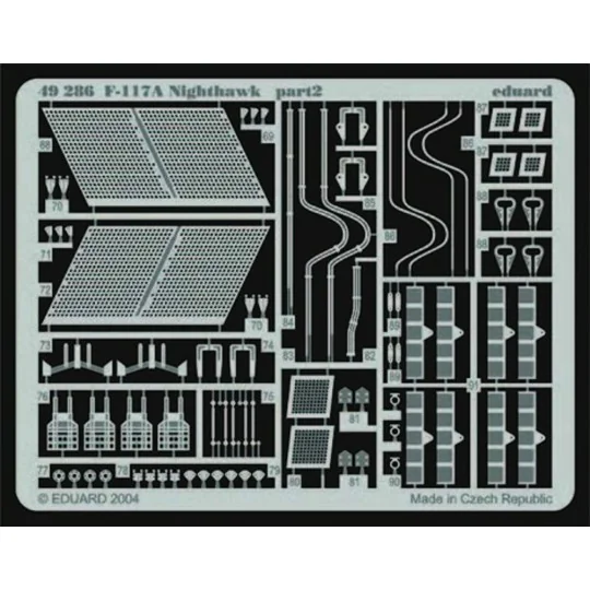 F-117A Nighthawk für Tamiya Bausatz, 1/48 - Eduard Accessories 49286