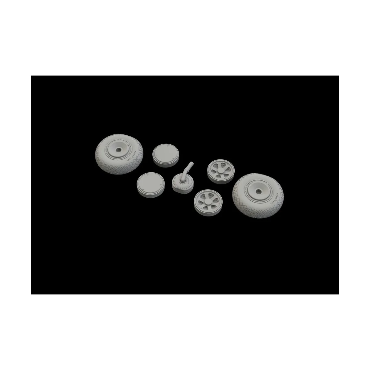 P-47D wheels for Tamiya, 1/72 - Eduard Accessories 672221 P-47D wheels for Tamiya, 1/72 - Eduard Accessories 672221