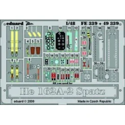 He 162A-2 Spatz für Tamiya Bausatz, 1/48 - Eduard Accessories 49339
