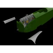 Fokker D.VII (OAW) engine/Mercedes D.III f. Eduard, 1/72 - Eduard A...