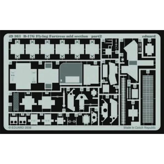 B-17G Flying Fortress mid section für Revell/Monogram Bausatz, 1/48...