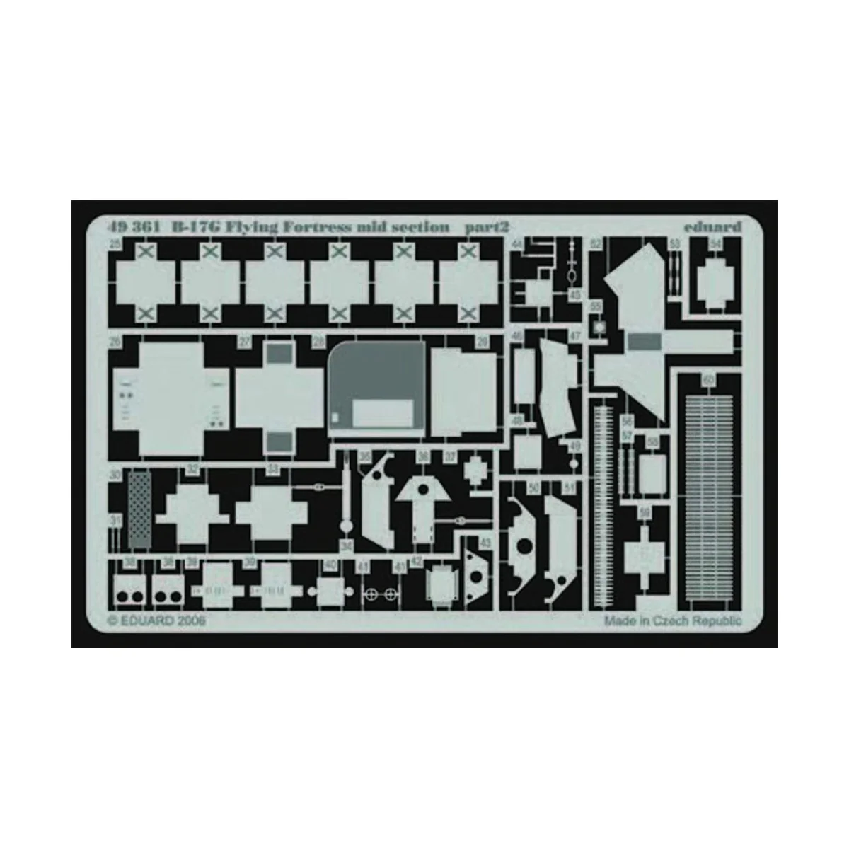 B-17G Flying Fortress mid section für Revell/Monogram Bausatz, 1/48...
