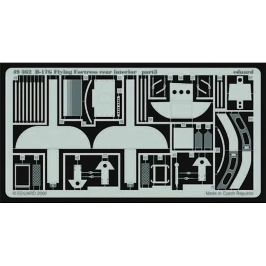 B-17G Flying Fortress rear interior für Revell/Monogram Bausatz, 1/...