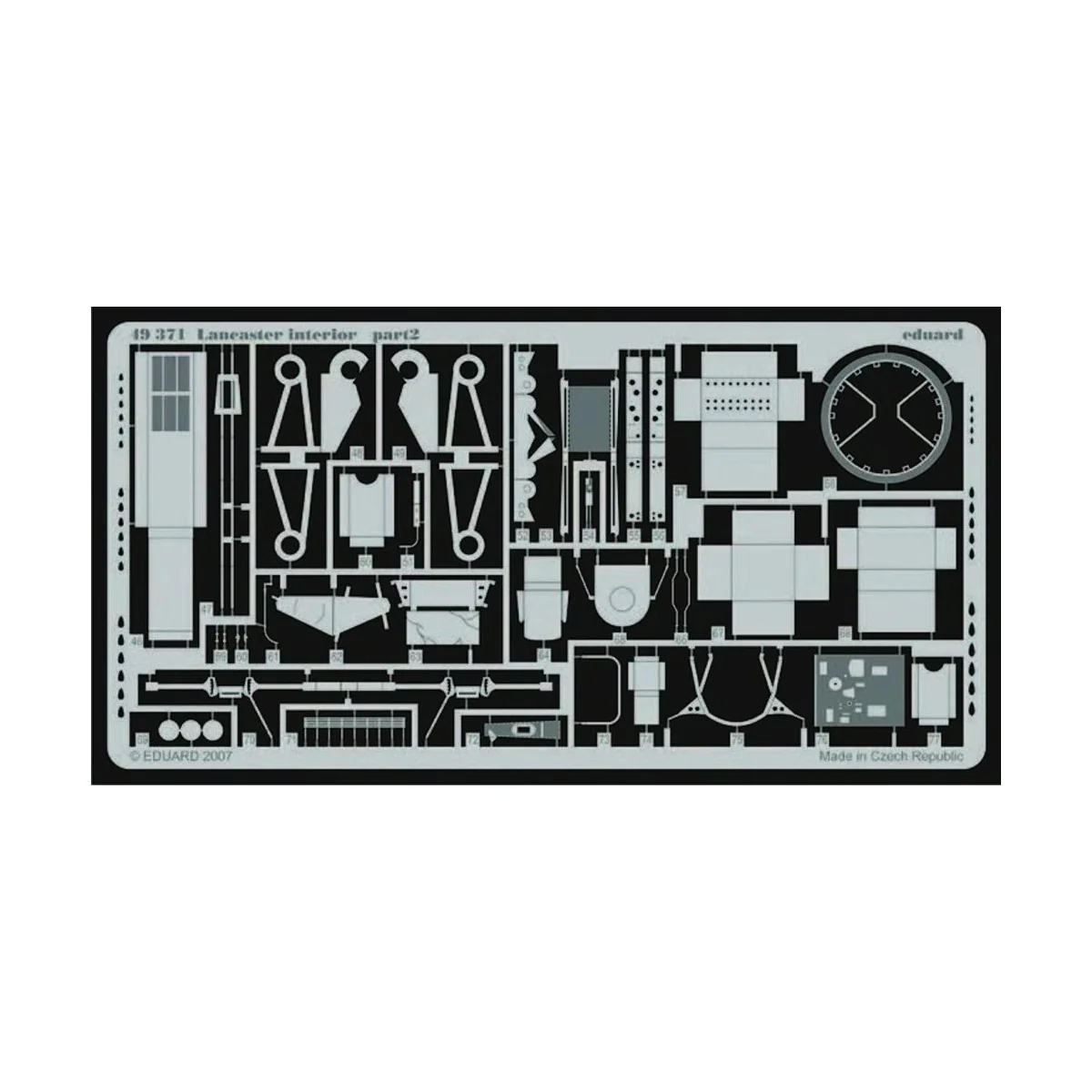 Lancaster interior für Tamiya Bausatz, 1/48 - Eduard Accessories 49371