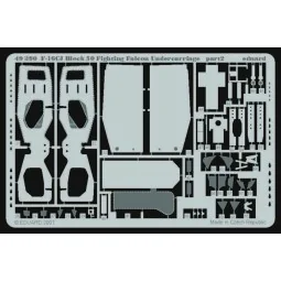 F-16CJ Block 50 Fighting Falcon undercarriage für Tamiya Bausatz, 1... 2