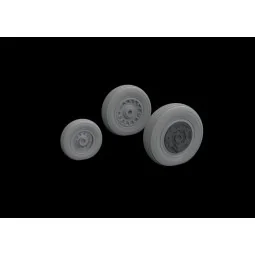 Buccaneer S.2C wheels for Airfix - Eduard Accessories 672229