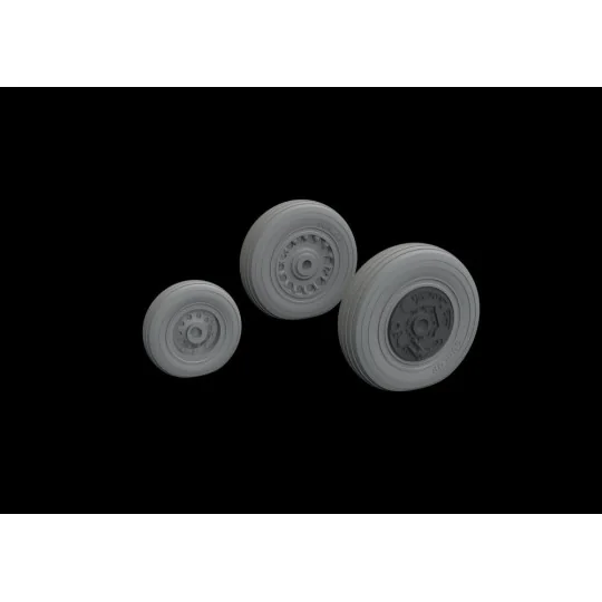 Buccaneer S.2C wheels for Airfix - Eduard Accessories 672229