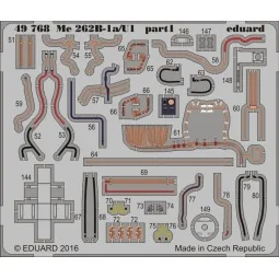Me 262B-1a/U1, 1/48 - Eduard Accessories 49768