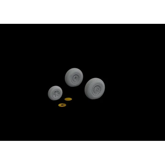 B-26 Marauder wheels for Eduard/Hasegawa - Eduard Accessories 672241