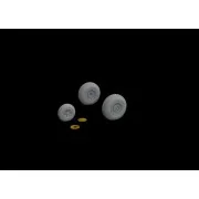 B-26 Marauder wheels for Eduard/Hasegawa - Eduard Accessories 672241