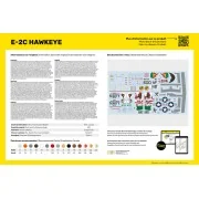 STARTER KIT E-2C Hawkeye, 1/72 - Heller 58300