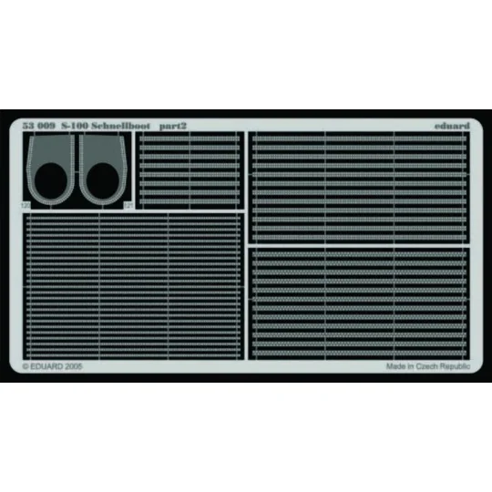 S-100 Schnellboot, 1/72 - Eduard Accessories 53009