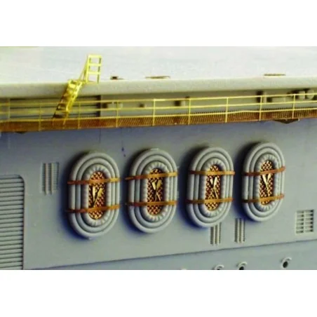 Flugzeugträger USS Hornet CV 8 Fotoätzsatz, 1/350 - Eduard Accessor...