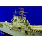 Flugzeugträger USS Hornet CV 8 Fotoätzsatz für Reling, 1/350 - Edua...