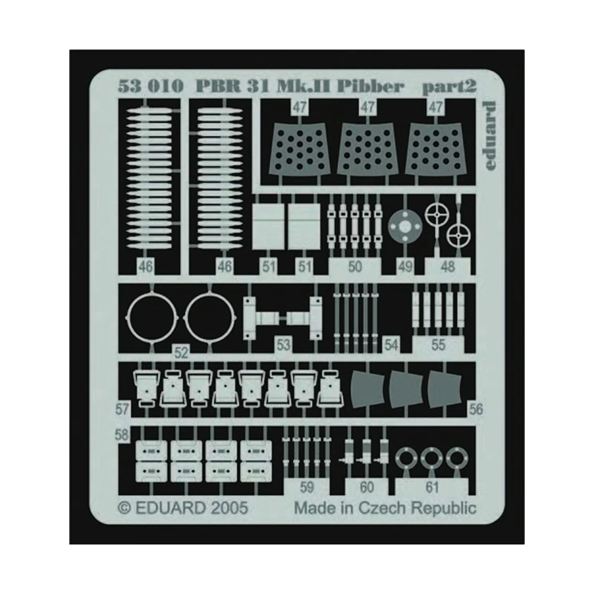 PBR 31 Mk.II Pibber, 1/35 - Eduard Accessories 53010