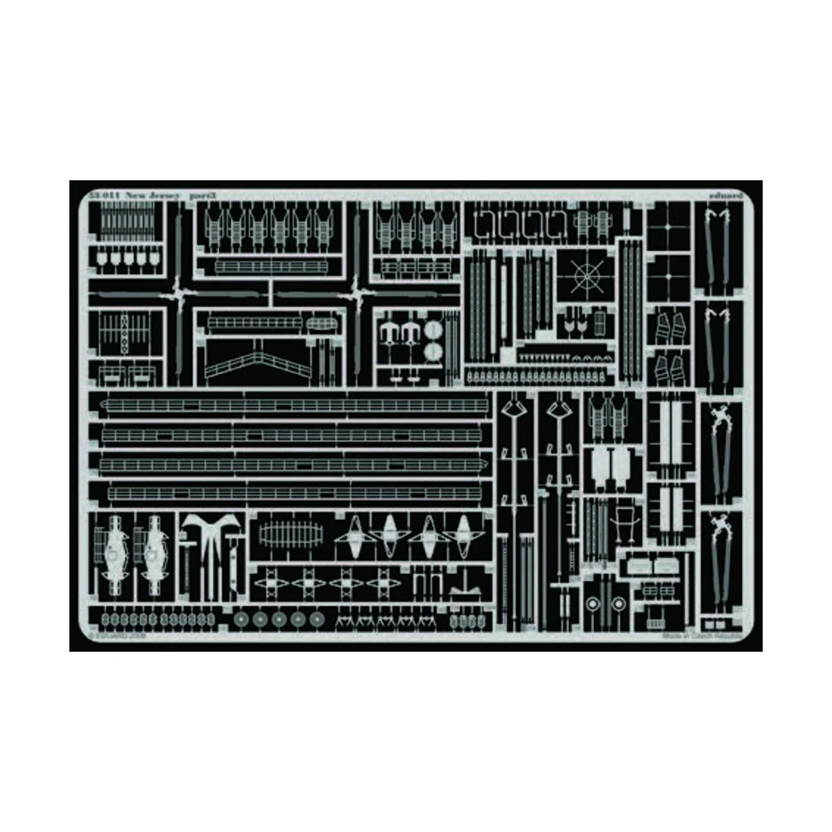 New Jersey Für Tamiya Bausatz, 1/350 - Eduard Accessories 53011