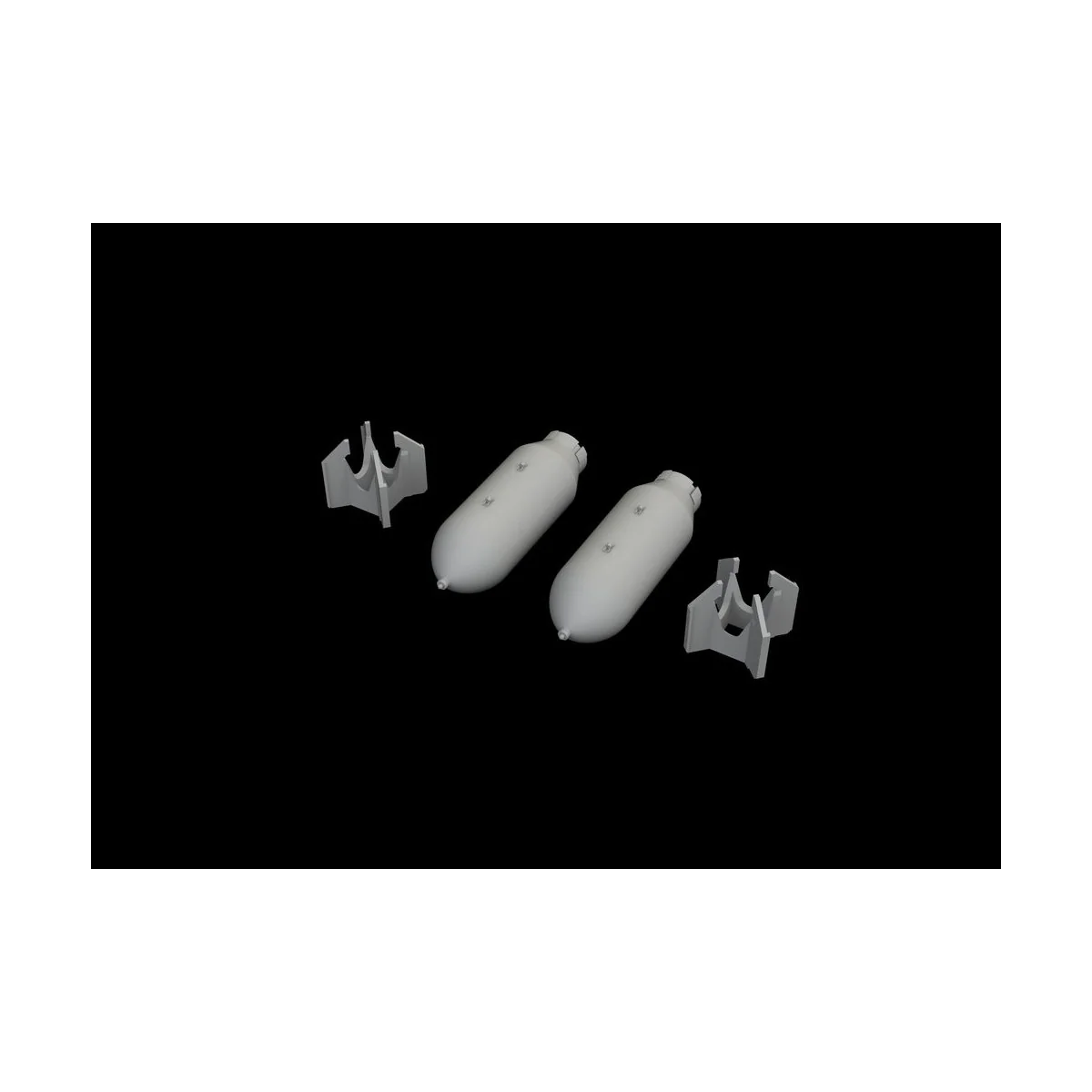 US 1000lb bombs, 1/72 - Eduard Accessories 672244