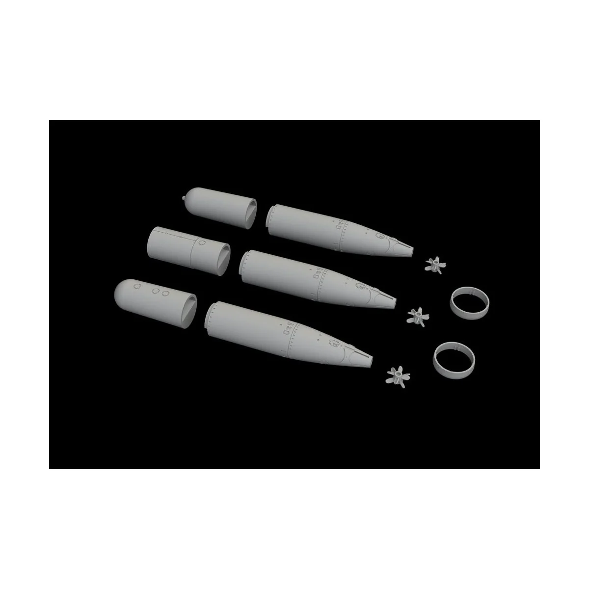 US torpedo Mk.13, 1/72 - Eduard Accessories 672245