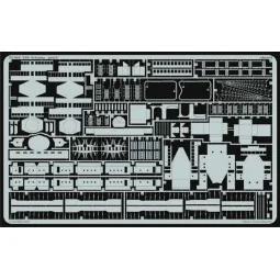 USS Arizona für Mini Hobby Models-Bausatz, 1/350 - Eduard Accessori...