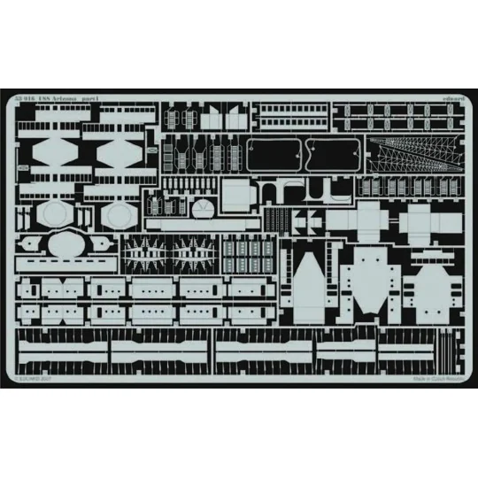 USS Arizona für Mini Hobby Models-Bausatz, 1/350 - Eduard Accessori...