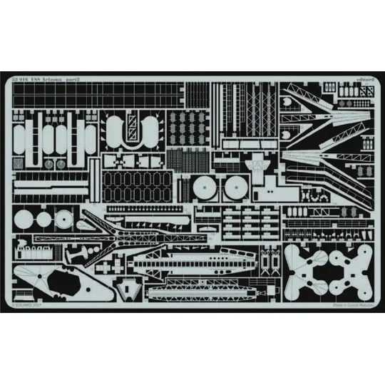 USS Arizona für Mini Hobby Models-Bausatz, 1/350 - Eduard Accessori...