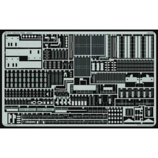 Liberty Ship für Trumpeter Bausatz, 1/350 - Eduard Accessories 53017