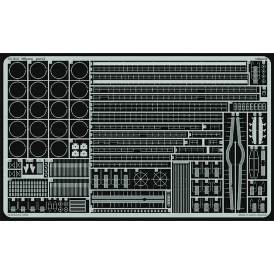 Mikasa für Hasegawa Bausatz, 1/350 - Eduard Accessories 53012