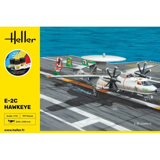 STARTER KIT E-2C Hawkeye, 1/72 - Heller 58300
