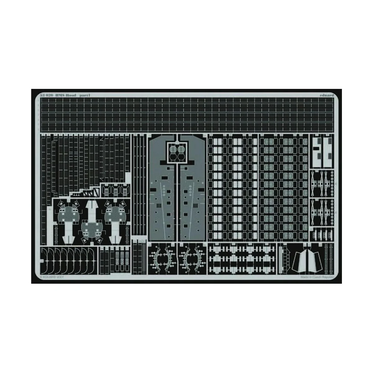 HMS Hood für Trumpeter-Bausatz, 1/350 - Eduard Accessories 53020