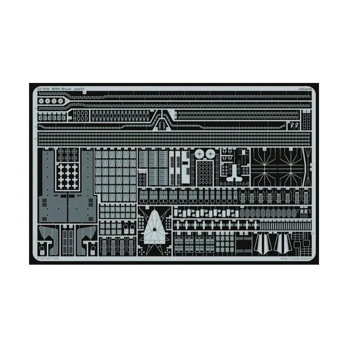 HMS Hood für Trumpeter-Bausatz, 1/350 - Eduard Accessories 53020
