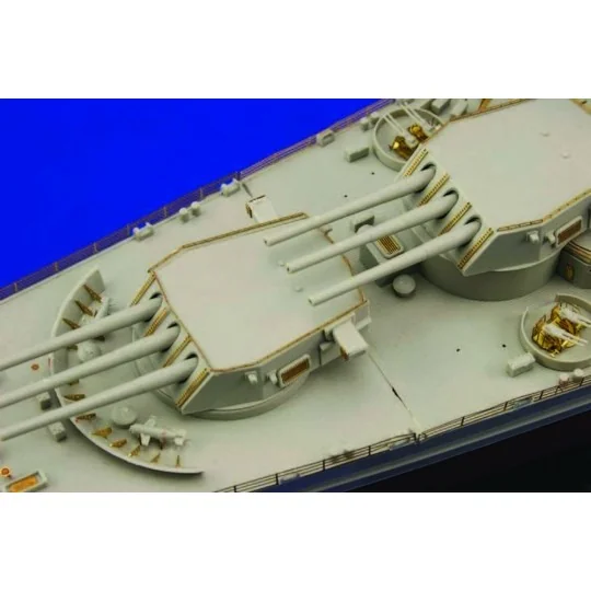 USS BB-55 North Carolina 1/350 für Trumpeter-Bausatz, 1/350 - Eduar...