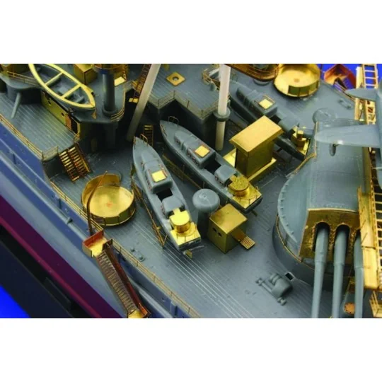 USS Arizona für Mini Hobby Models-Bausatz, 1/350 - Eduard Accessori...