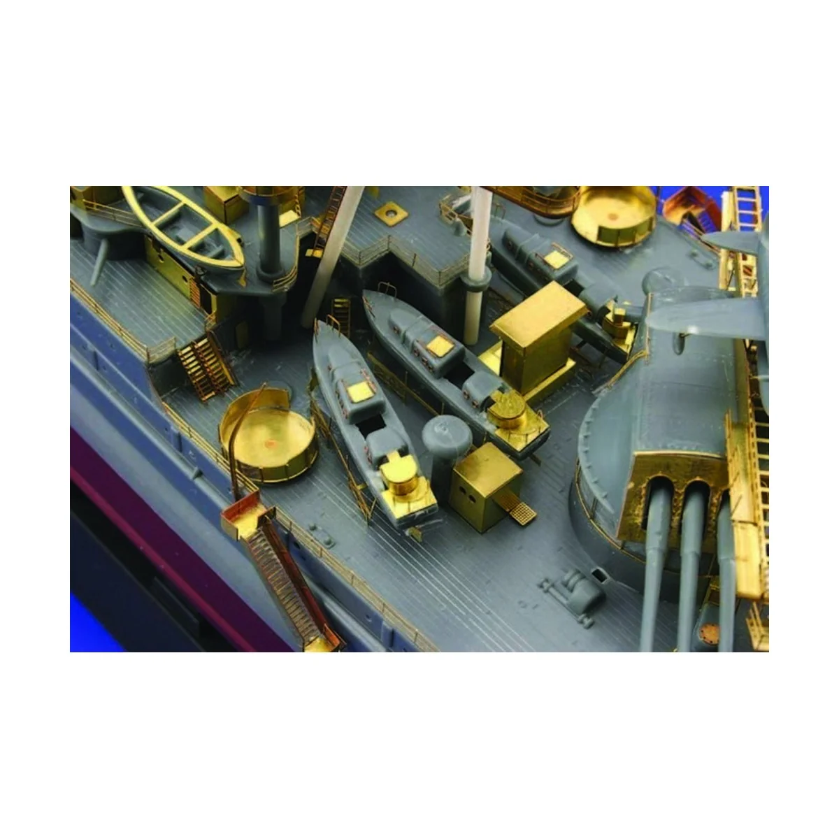 USS Arizona für Mini Hobby Models-Bausatz, 1/350 - Eduard Accessori...
