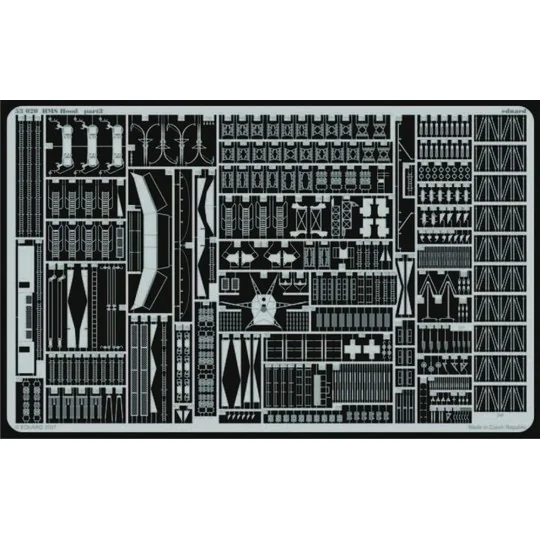 HMS Hood für Trumpeter-Bausatz, 1/350 - Eduard Accessories 53020